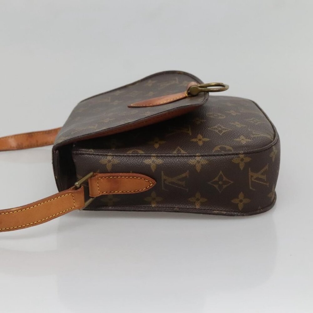 Authentic LOUIS VUITTON Monogram Saint Cloud GM Shoulder Bag M51242 LV - Picture 10 of 16